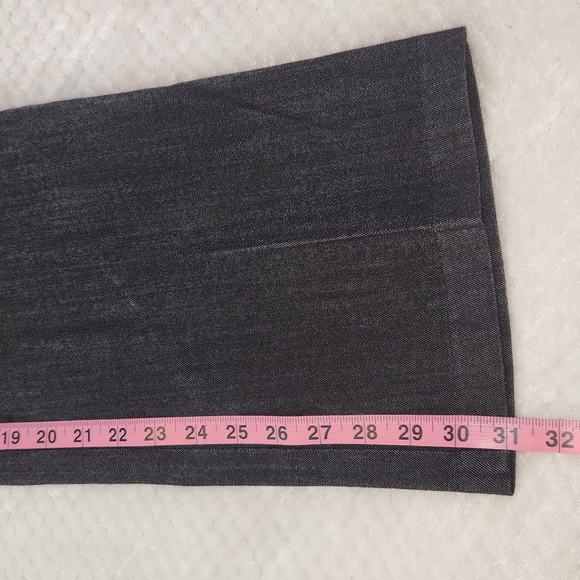 LEE CURVY FIT TROUSER PANTS WOMENS SIZE 12SHORT  BLACK DENIM NEW WITH TAGS - Picture 13 of 14